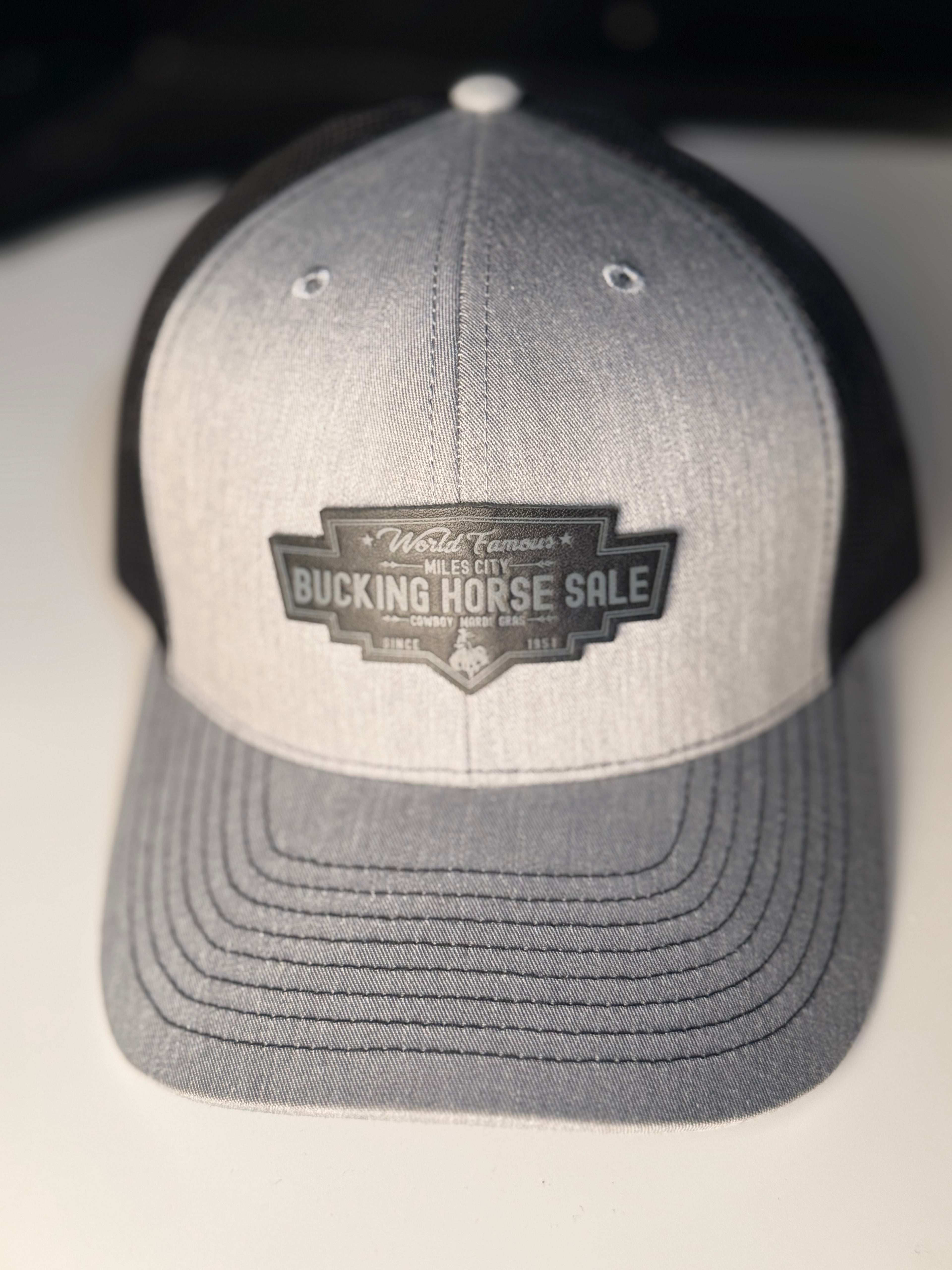 Heather/Black - Black Official Patch Cap