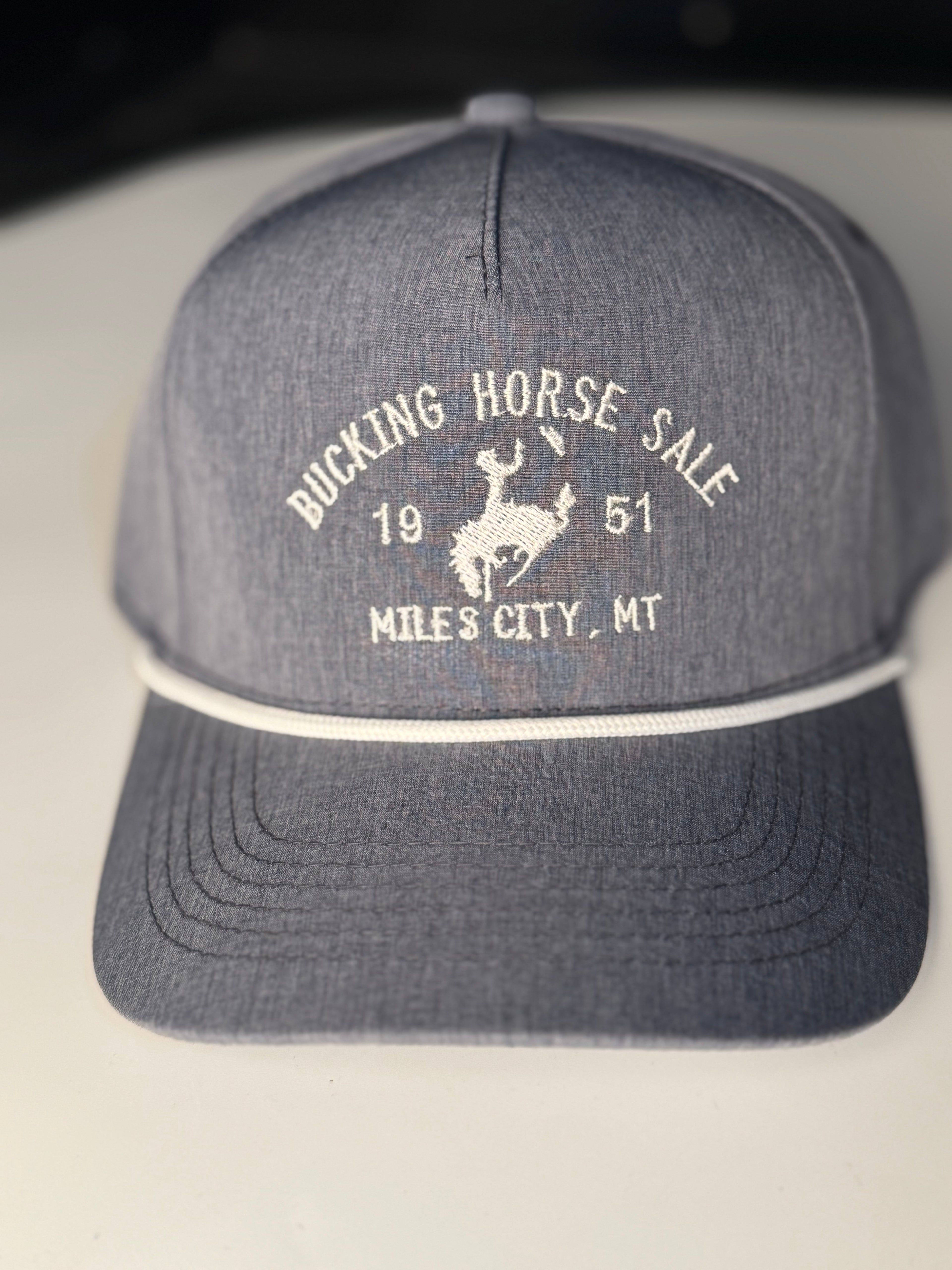 *PreOrder* Charcoal Solid Rope Cap