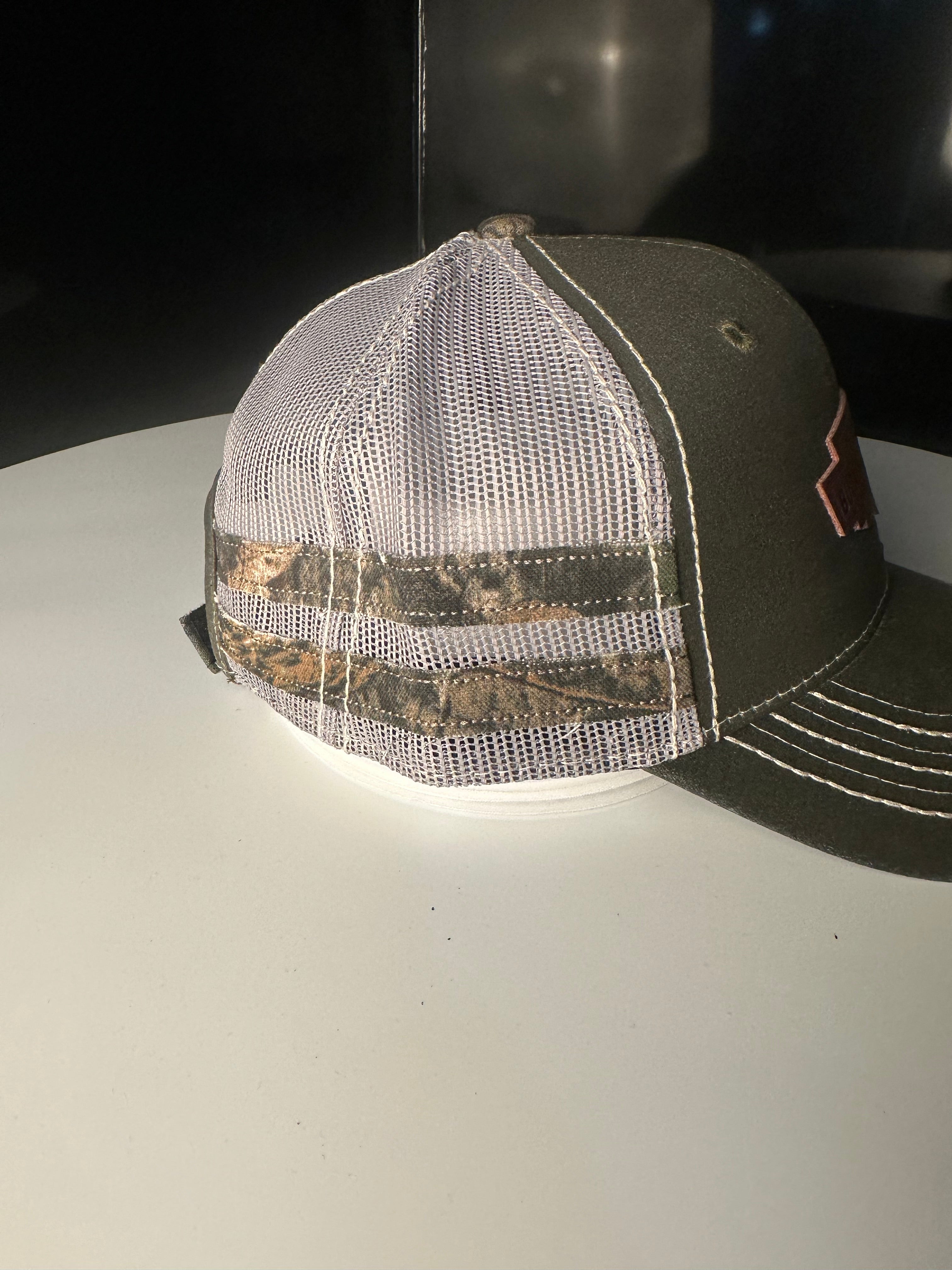 Hunter Green/Camo Patch Cap