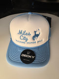 White/Baby Blue Foam MCBHS Logo Cap