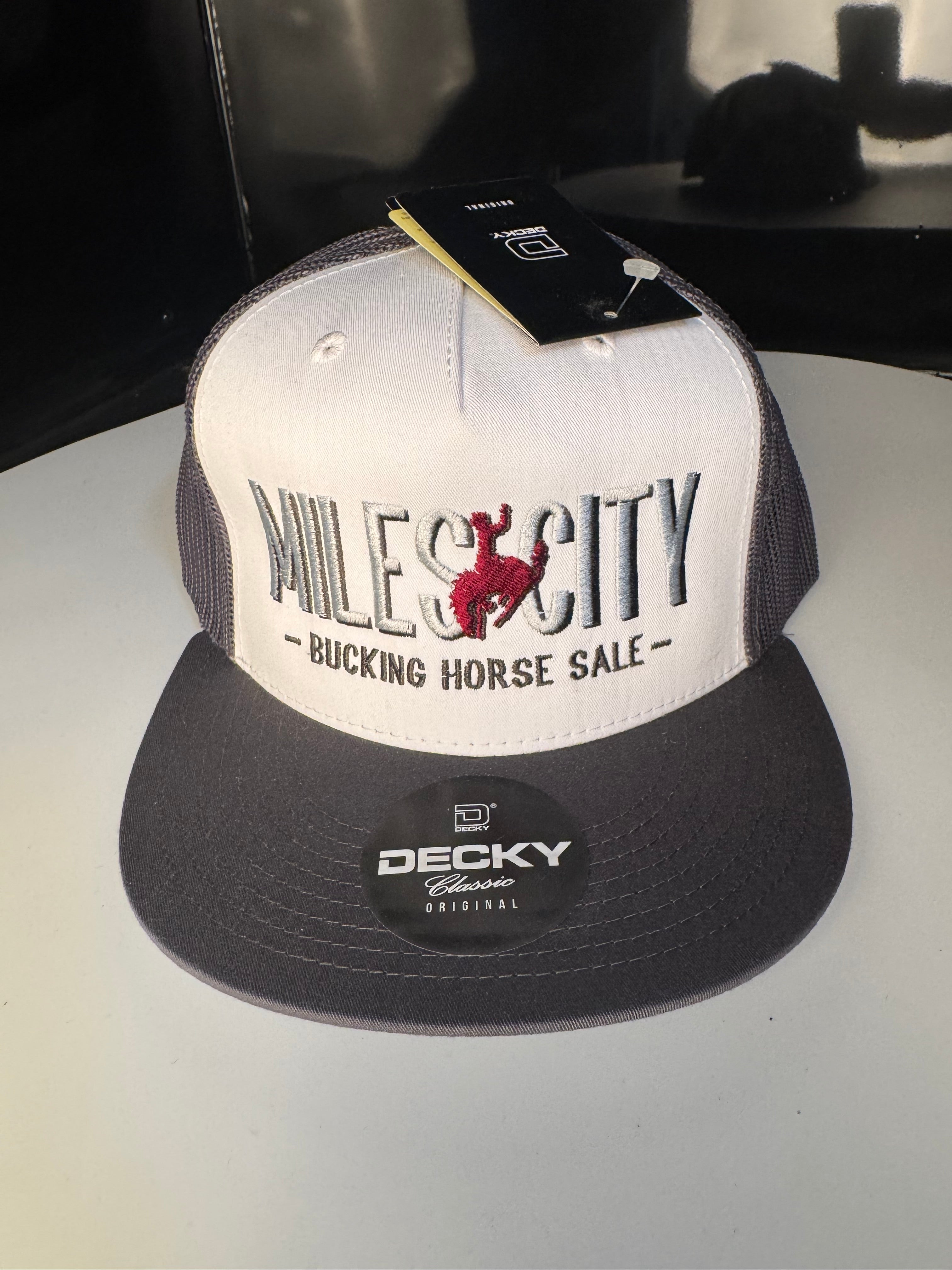 *PreOrder* White/Charcoal Flat Bill MC logo Cap