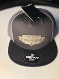 *PreOrder* Black/Charcoal Flat Bill Official Cap
