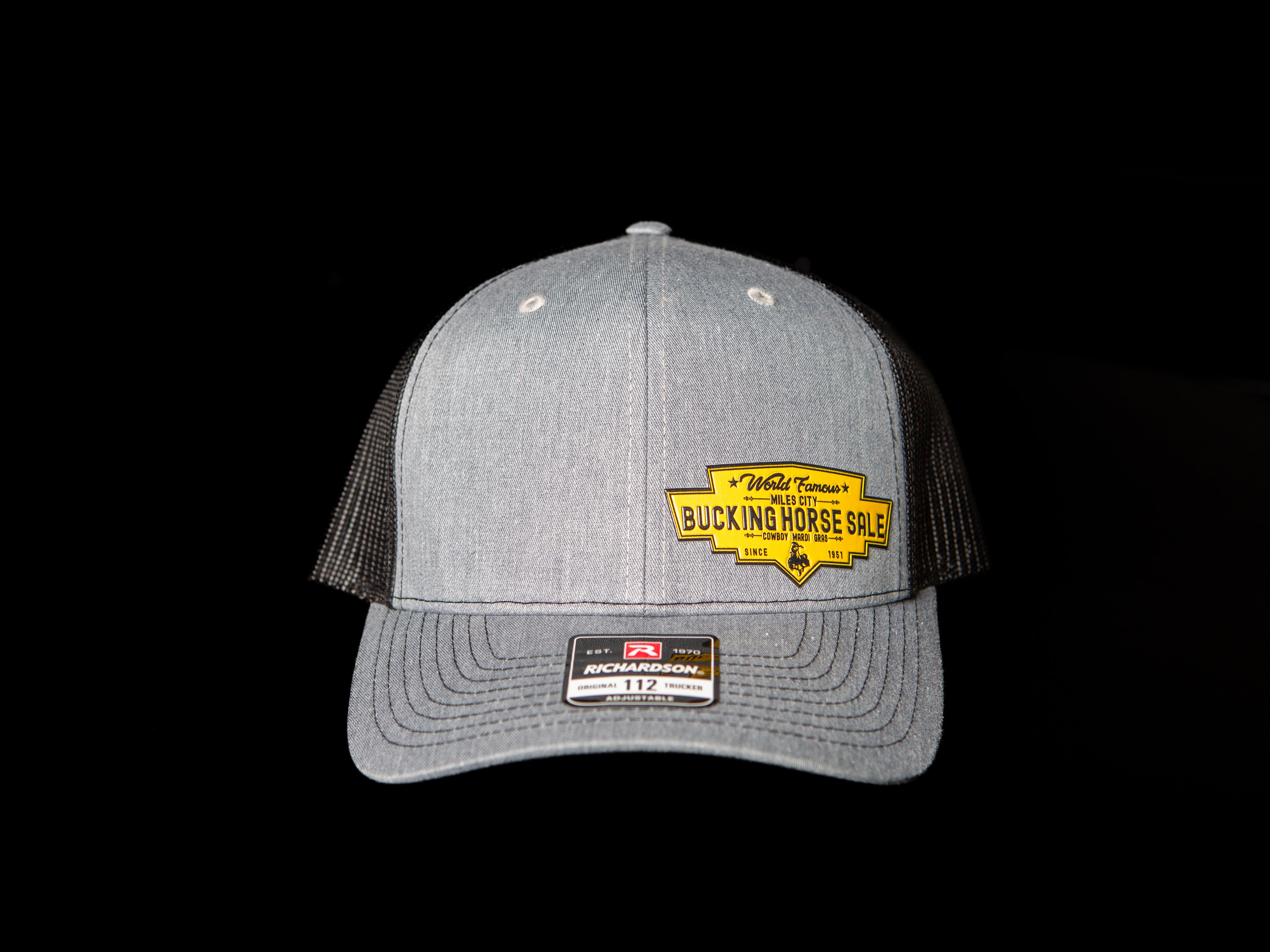 Heather/Black Snapback - Yellow Official Patch