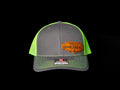 Charcoal/Neon Green Snapback - Brown Official Patch