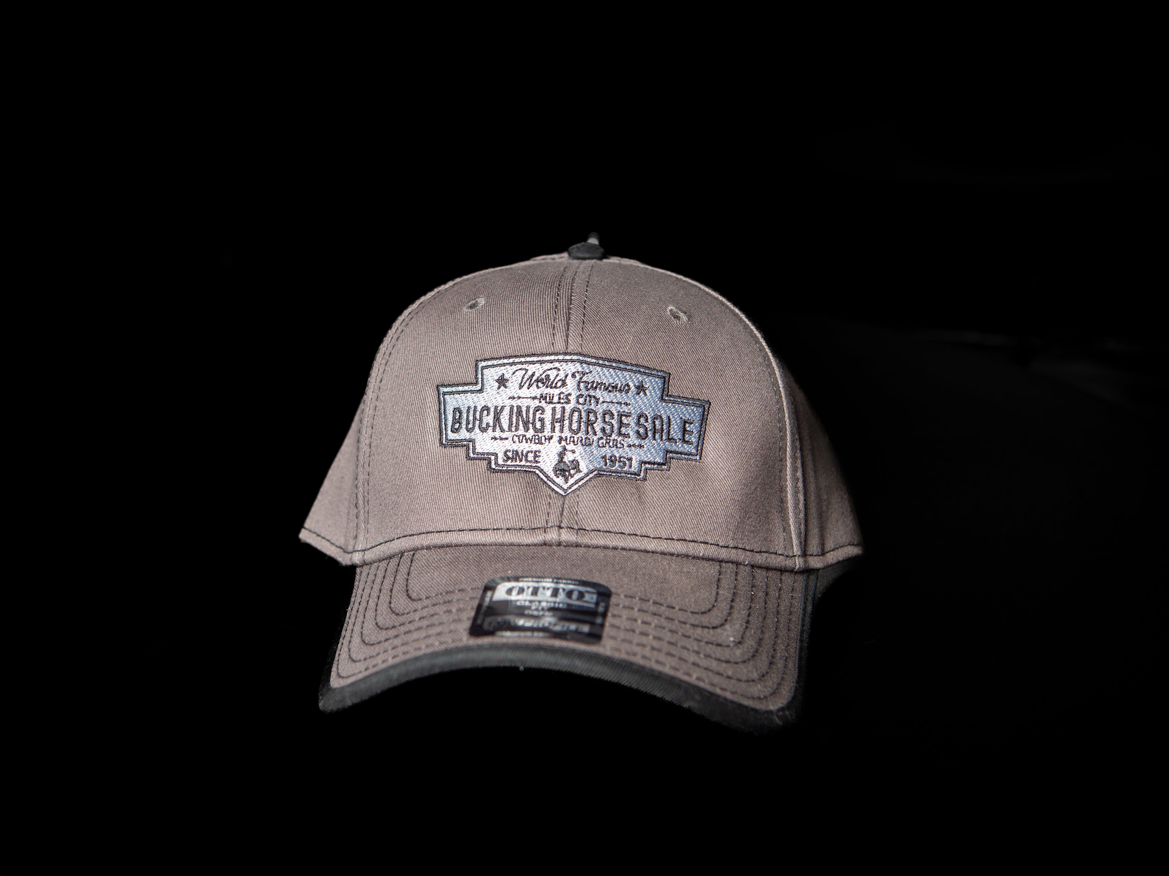 Grey/Black Official Cap