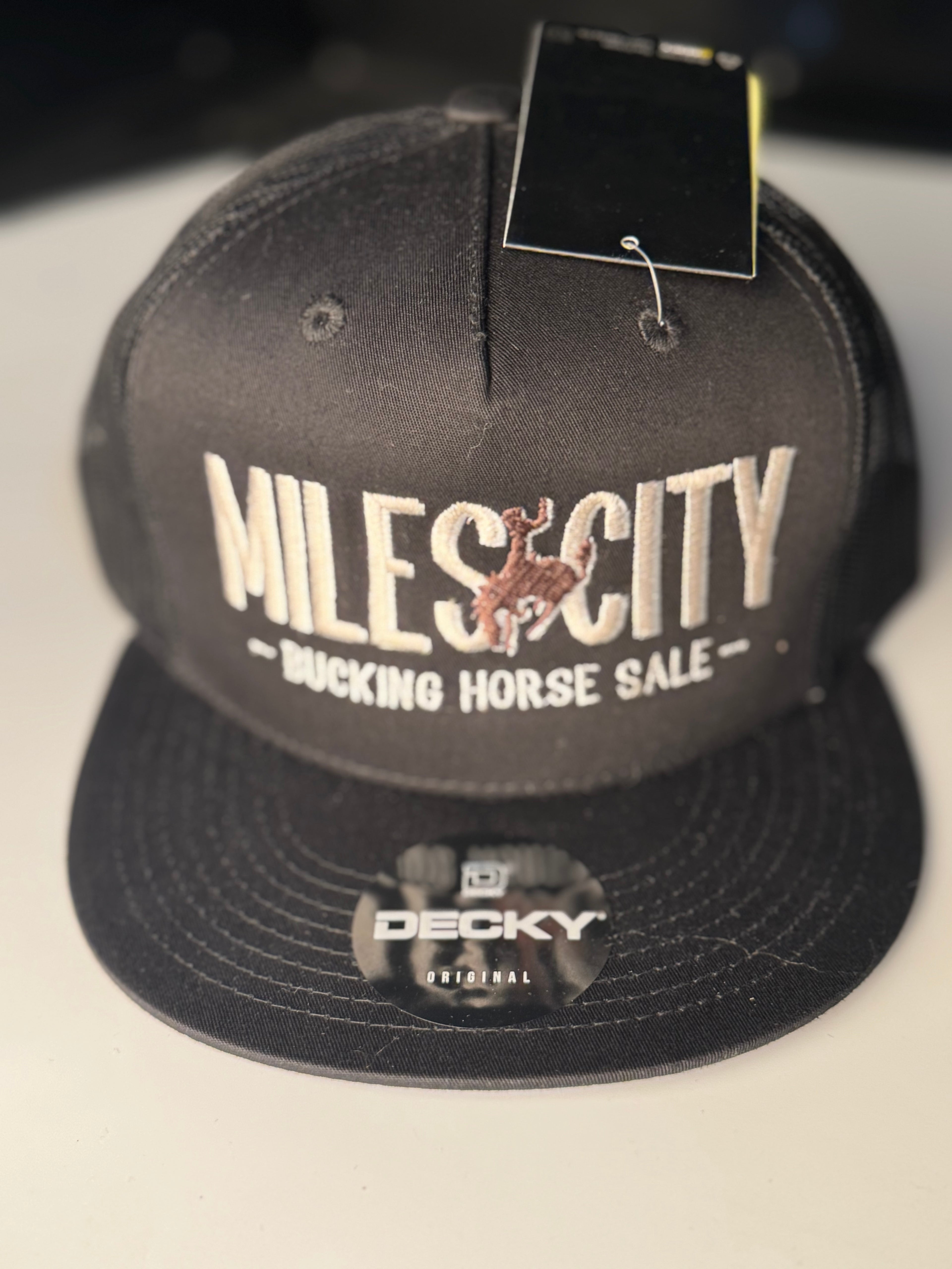 *PreOrder* Black Flat Bill MC logo Cap