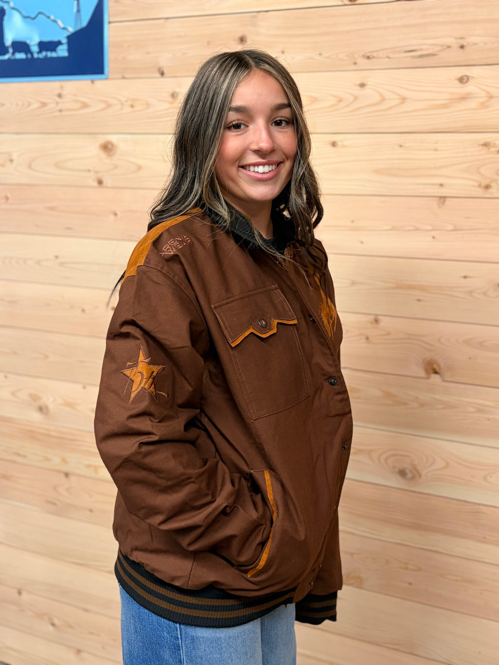 75th Anniversary BHS Jacket - Brown/Brown
