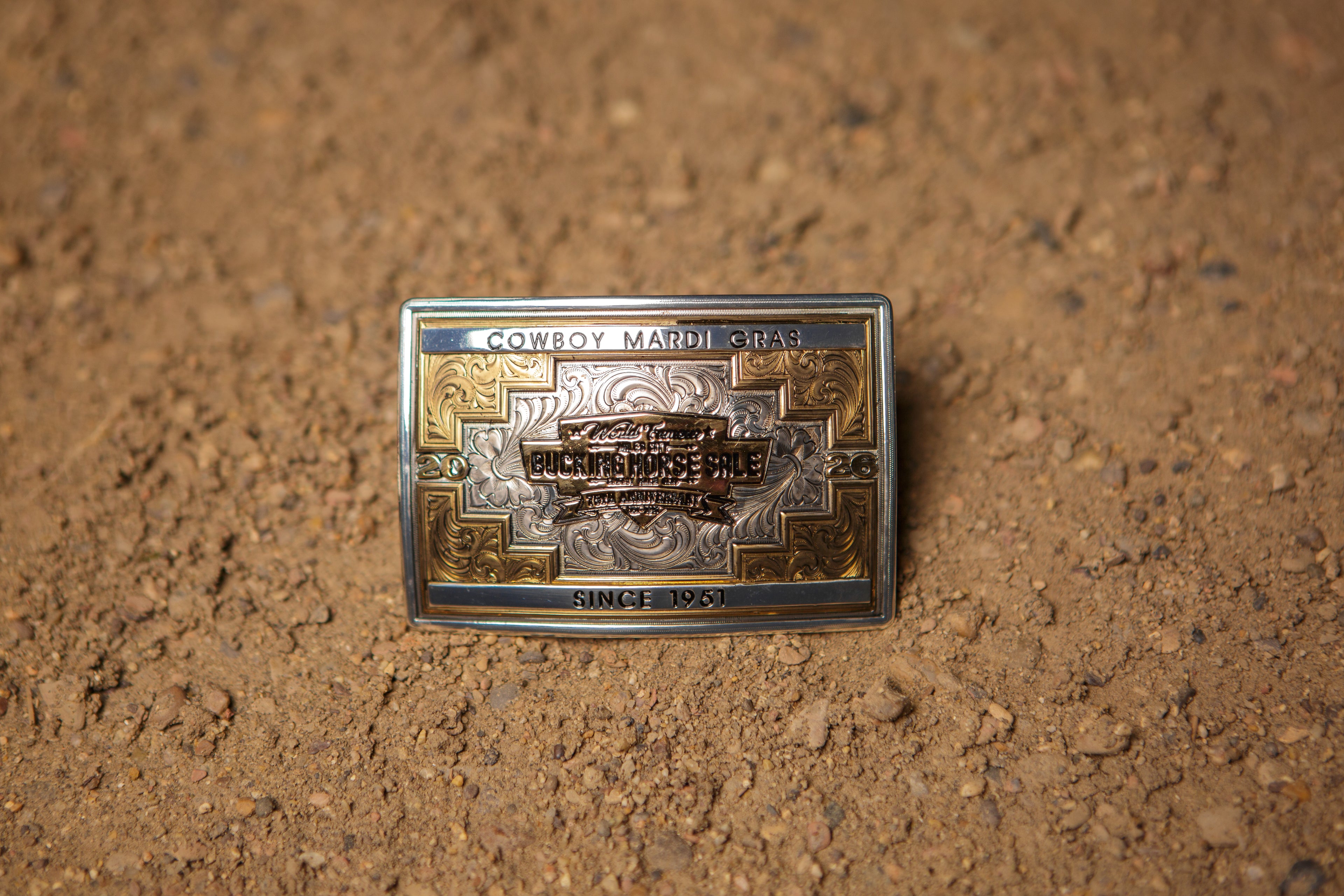 Commemorative Montana Silversmith Belt Buckle