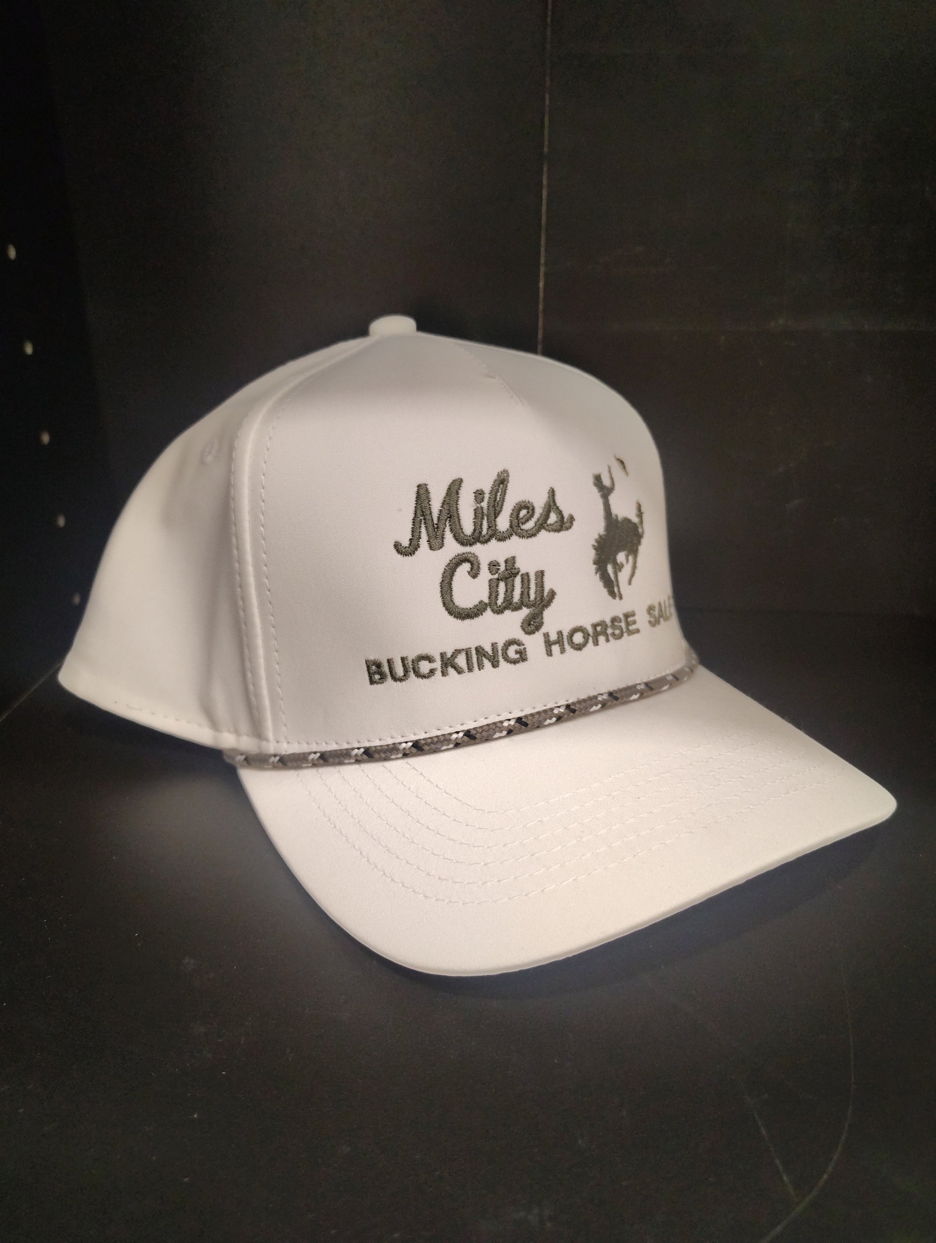 *PreOrder* White/Grey Mix Rope MCBHS cap