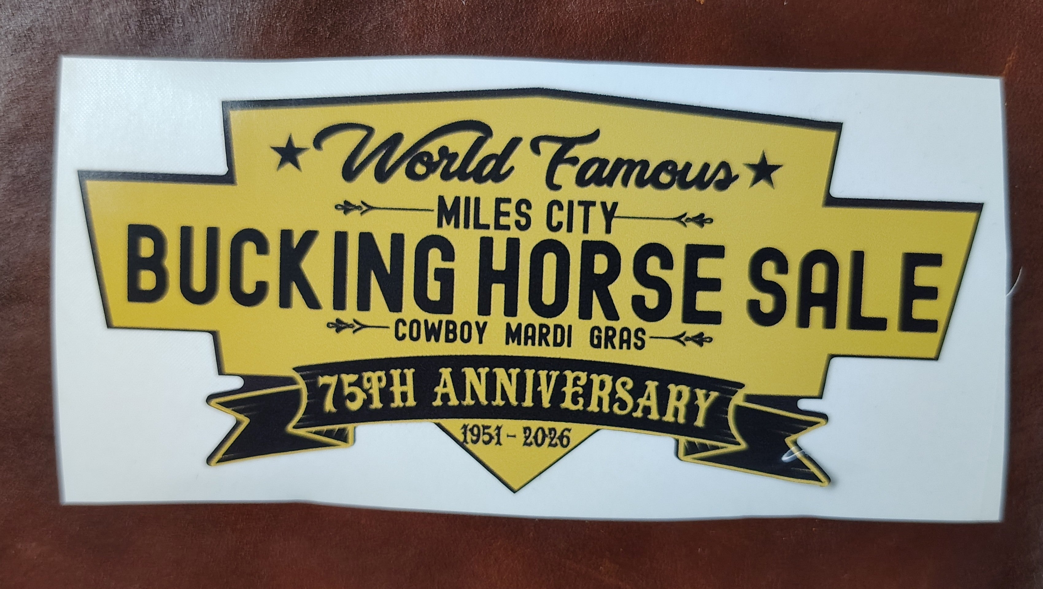 75th Anniversary Stickers
