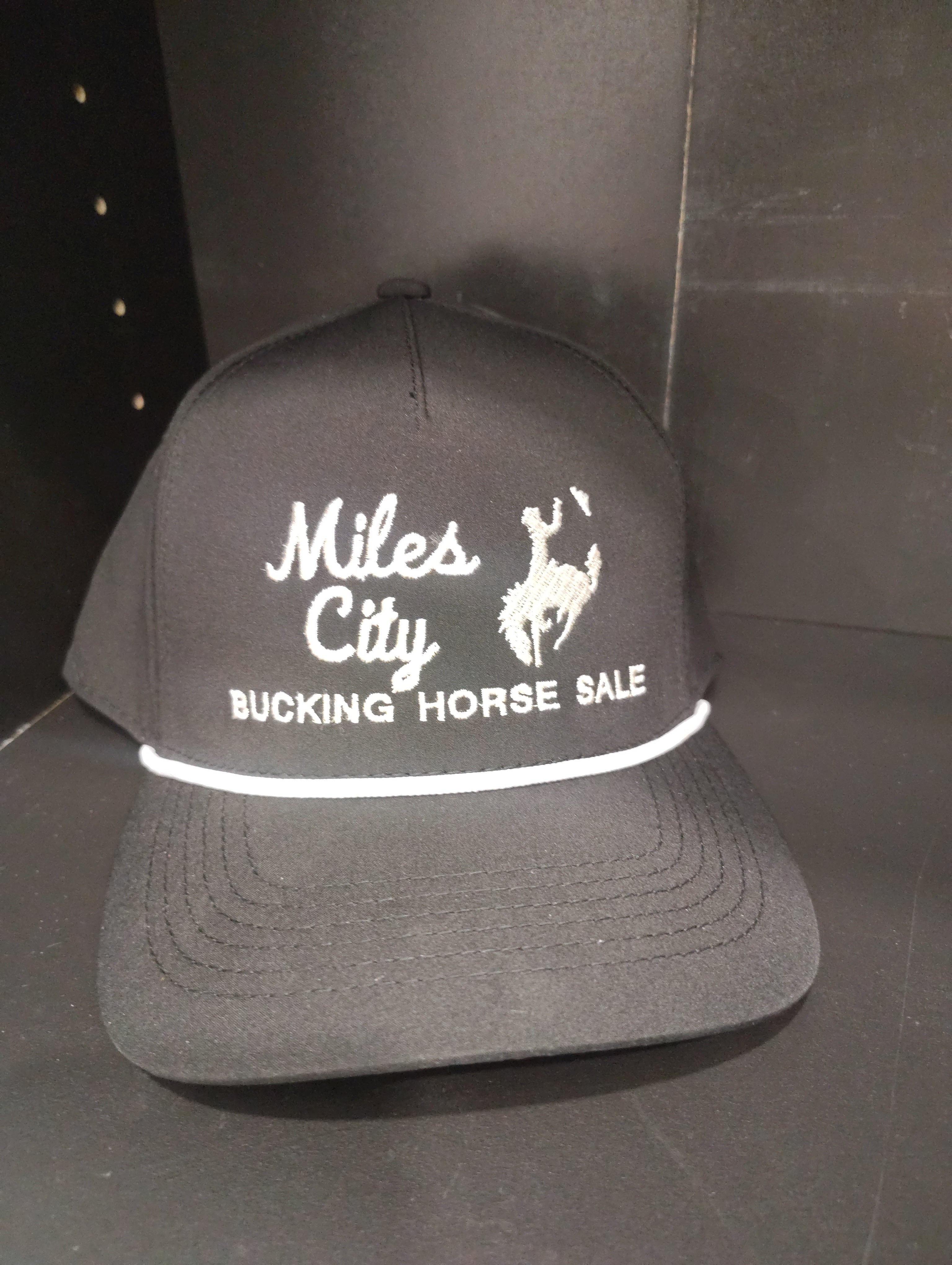 *PreOrder* Black/White Rope MCBHS cap