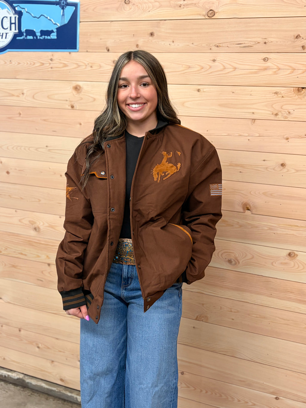 75th Anniversary BHS Jacket - Brown/Brown