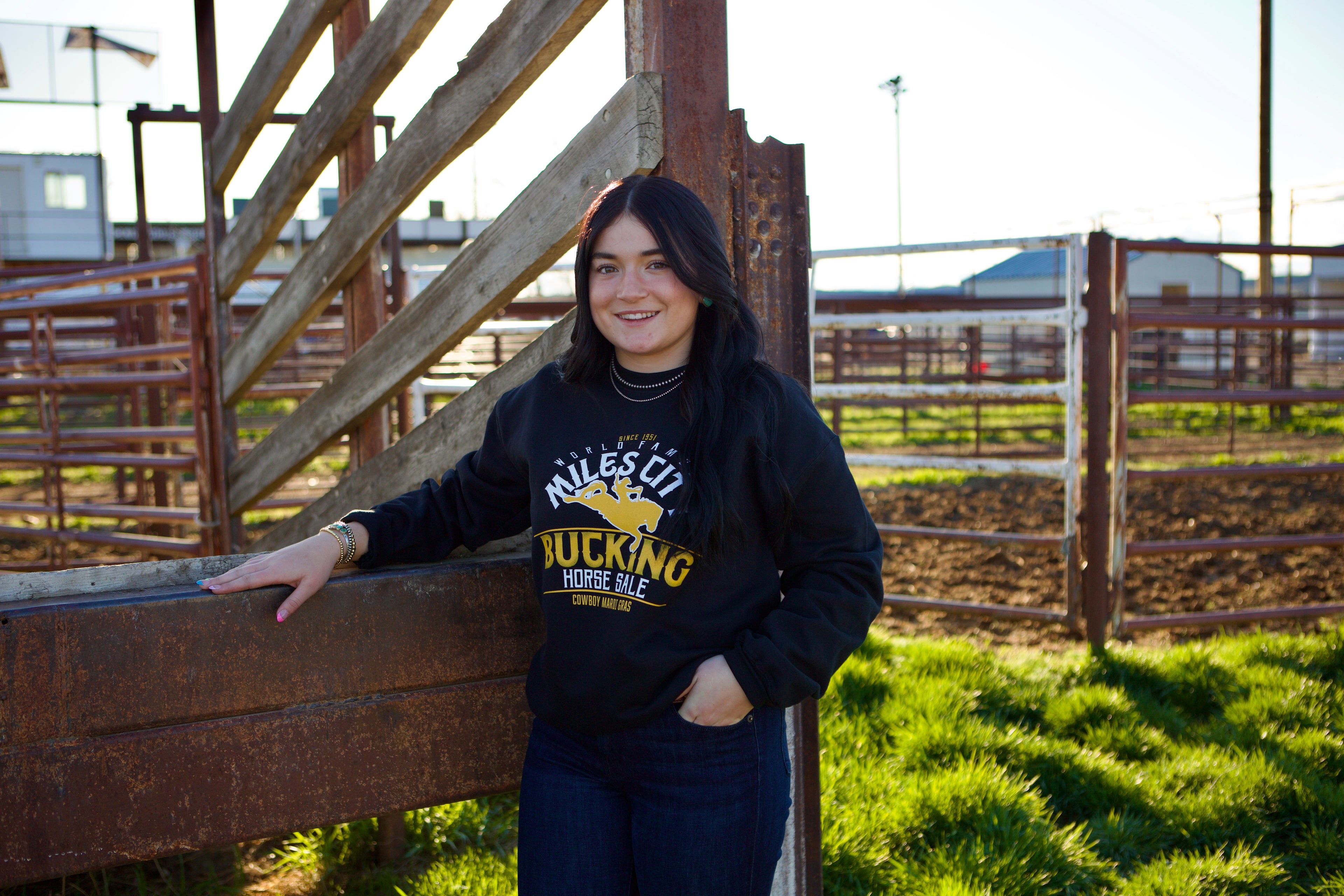 Miles City logo CrewNeck