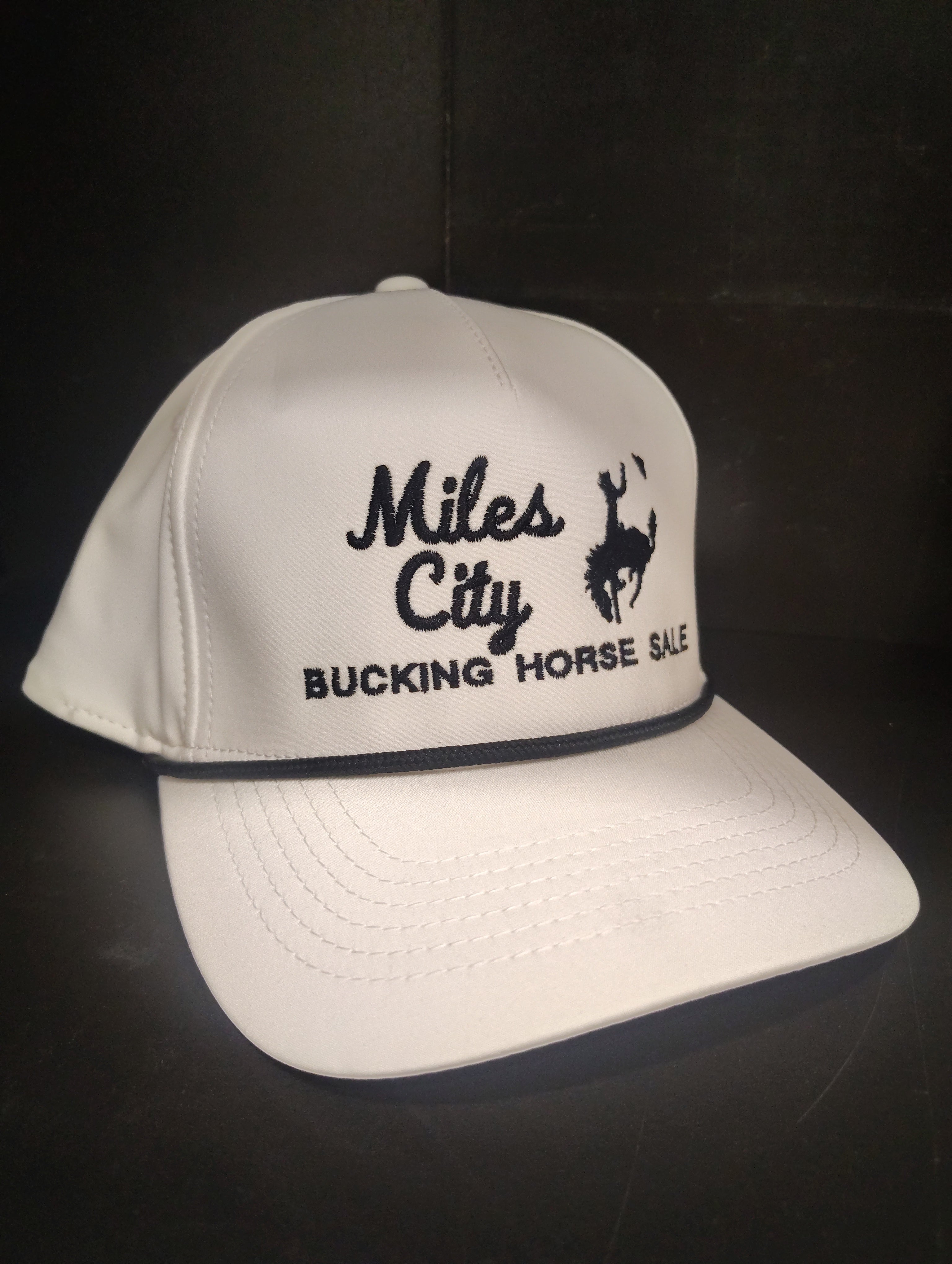 *PreOrder* White/Black Rope MCBHS cap