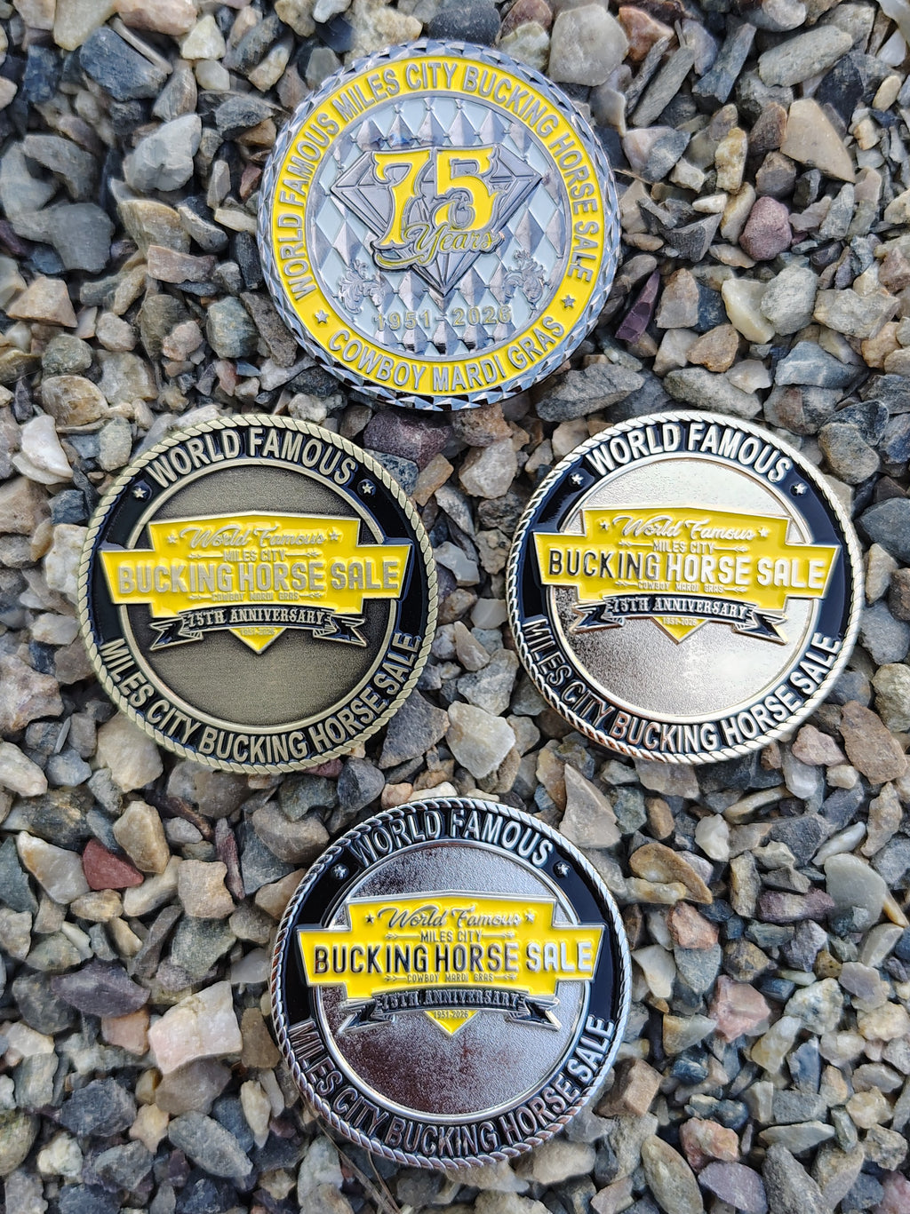 75th Anniversary Commerative Drink Tokens