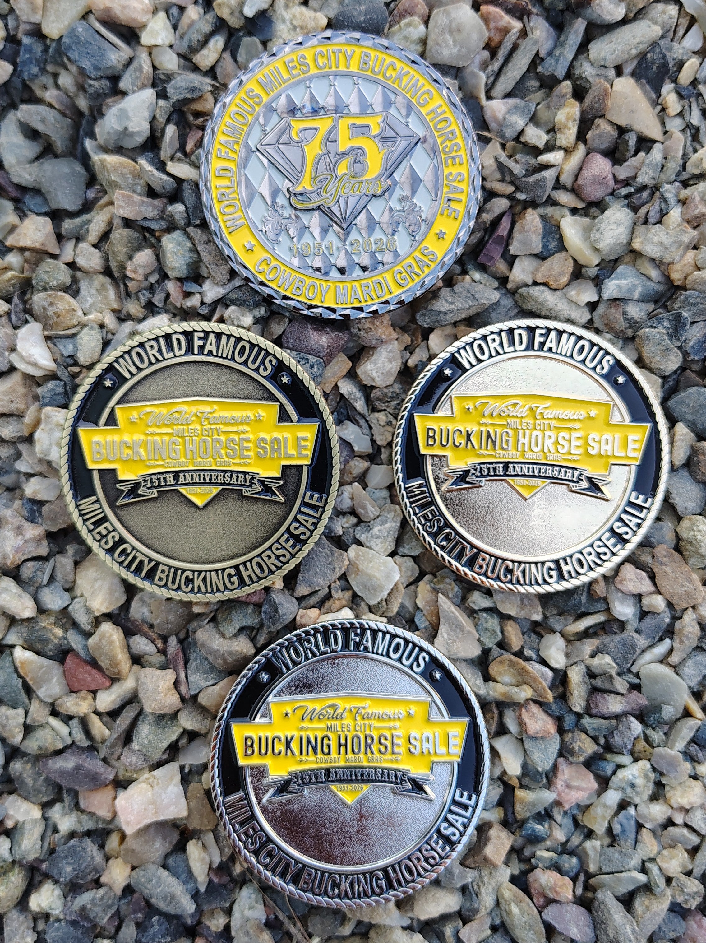 75th Anniversary Commerative Drink Tokens