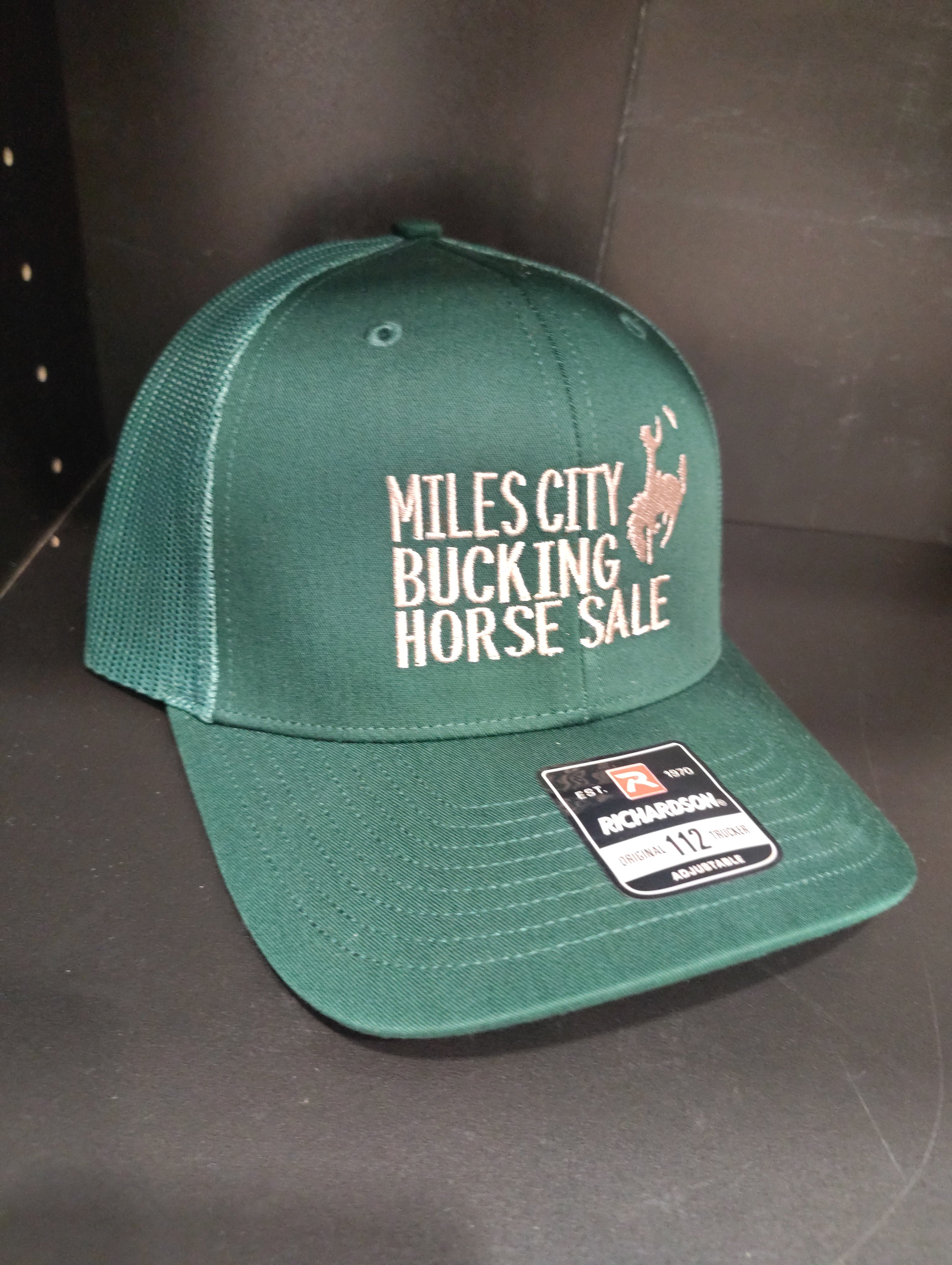 Green Miles City BHS cap