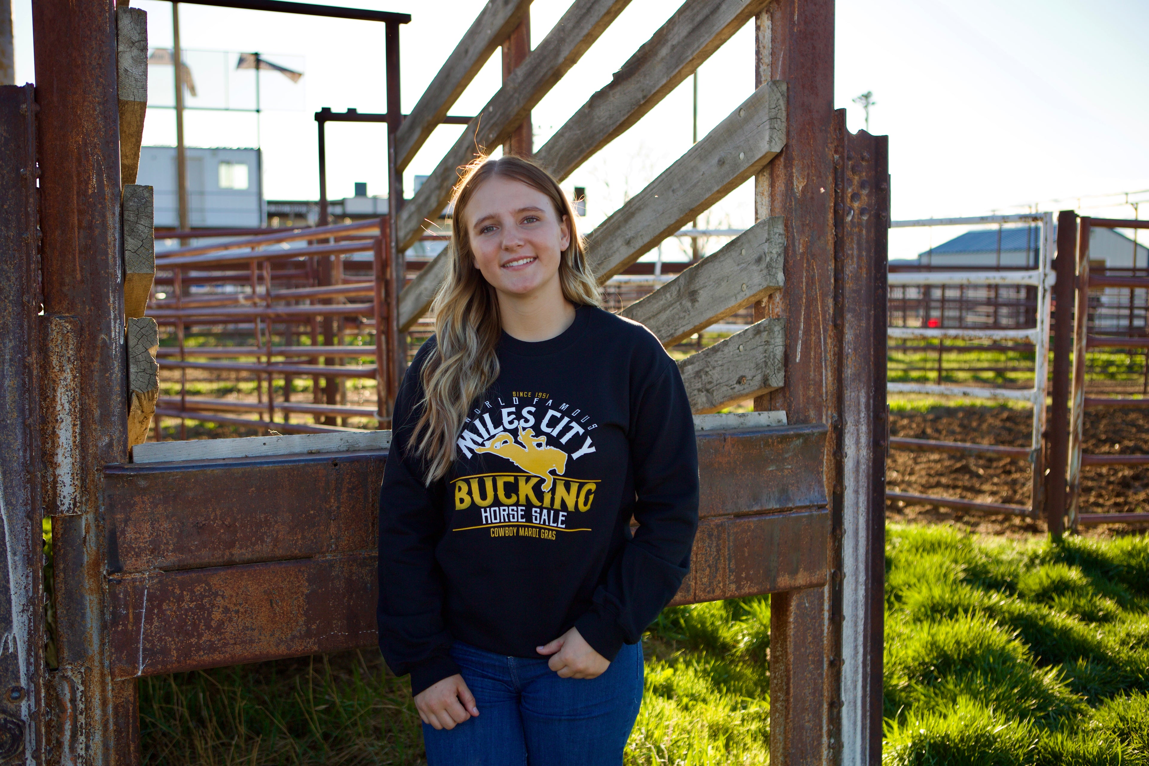 Miles City logo CrewNeck