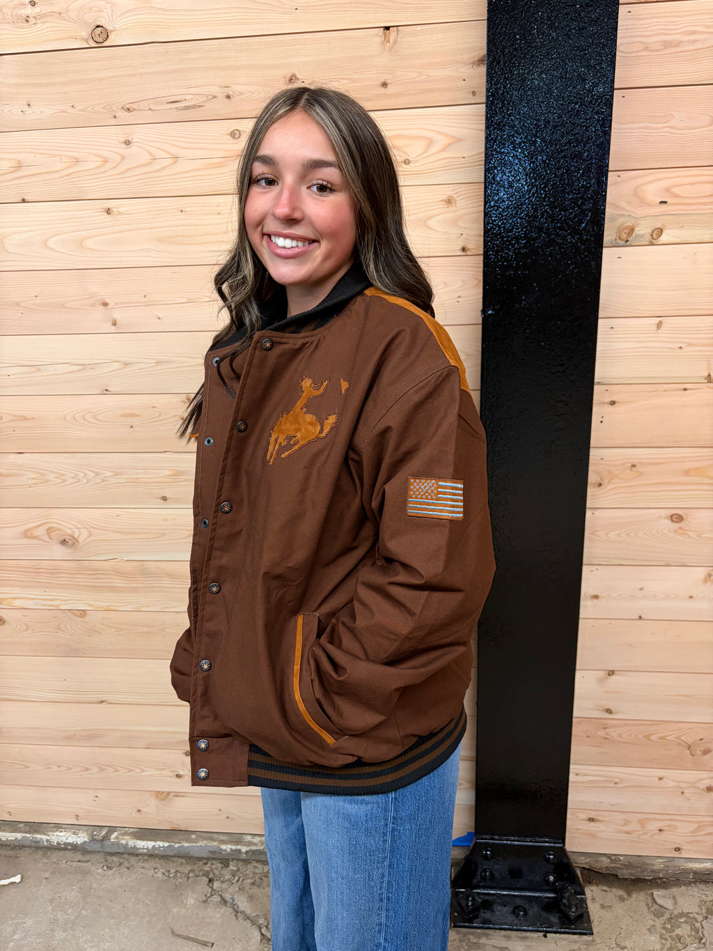 75th Anniversary BHS Jacket - Brown/Brown