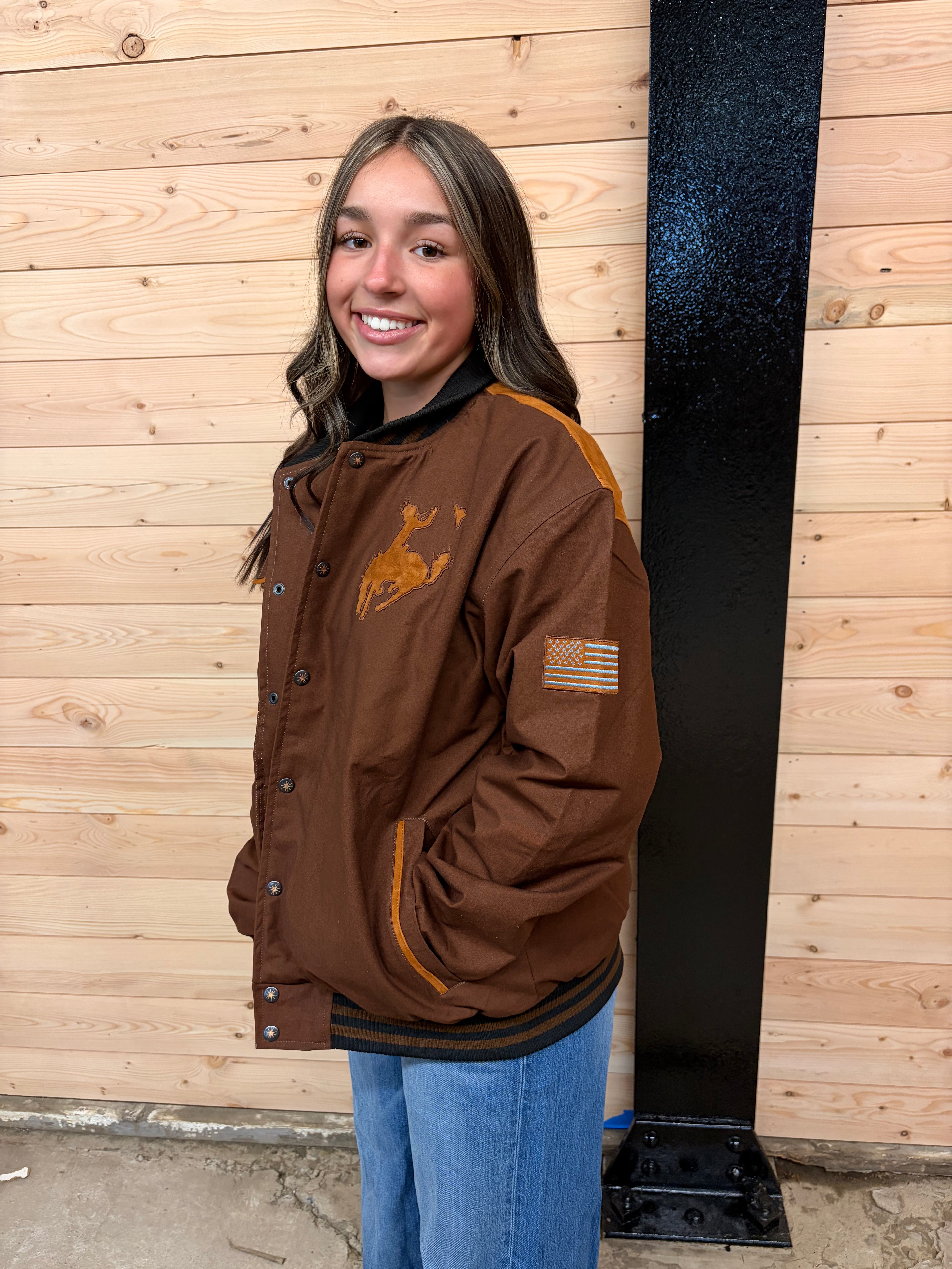 75th Anniversary BHS Jacket - Brown/Brown